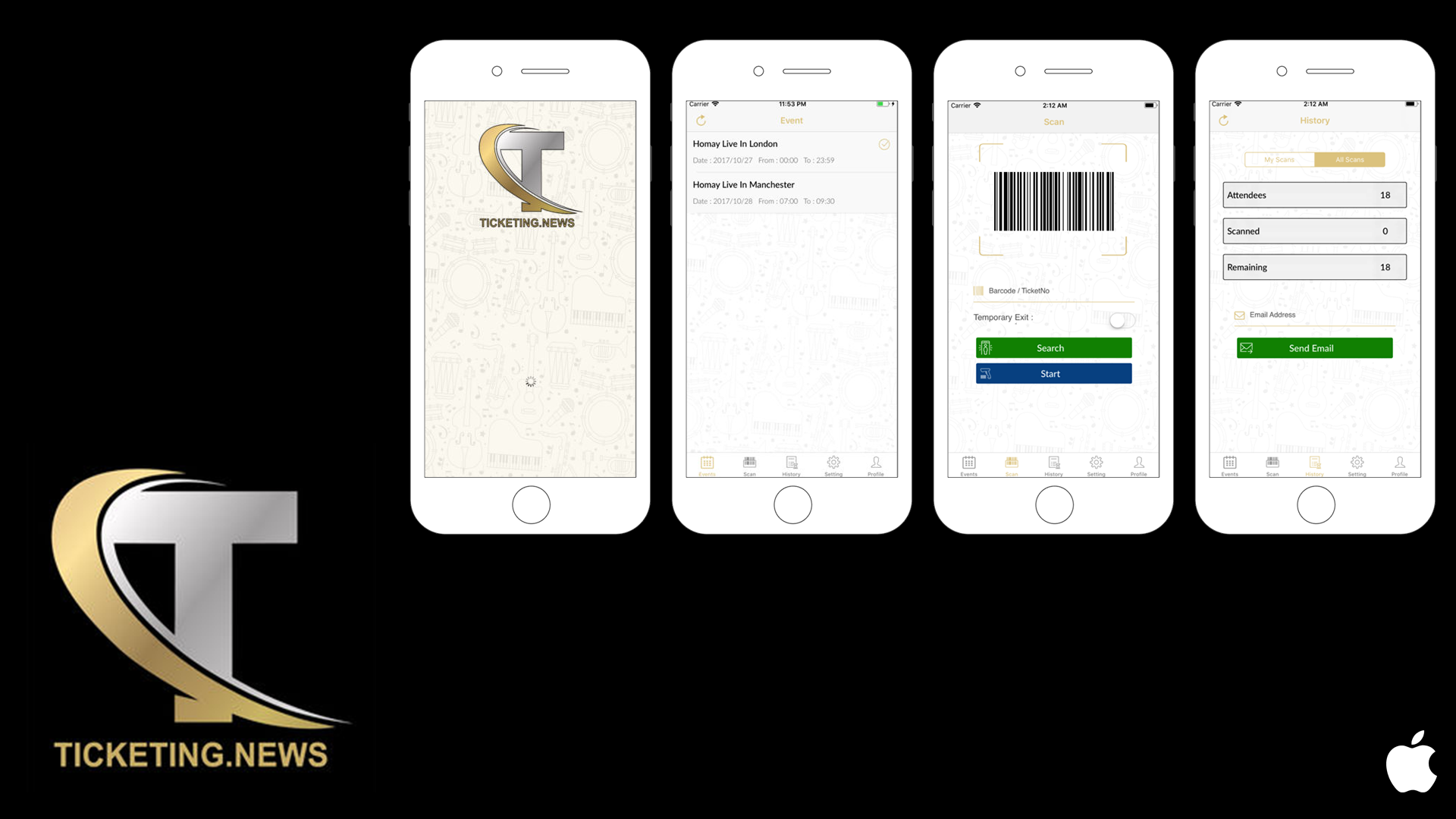 کنترل بلیط Ticketing News
